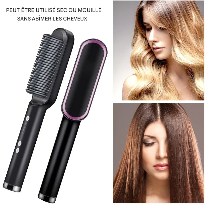 Lisseur de Cheveux Rapide - Transformez Votre Style Instantanément
